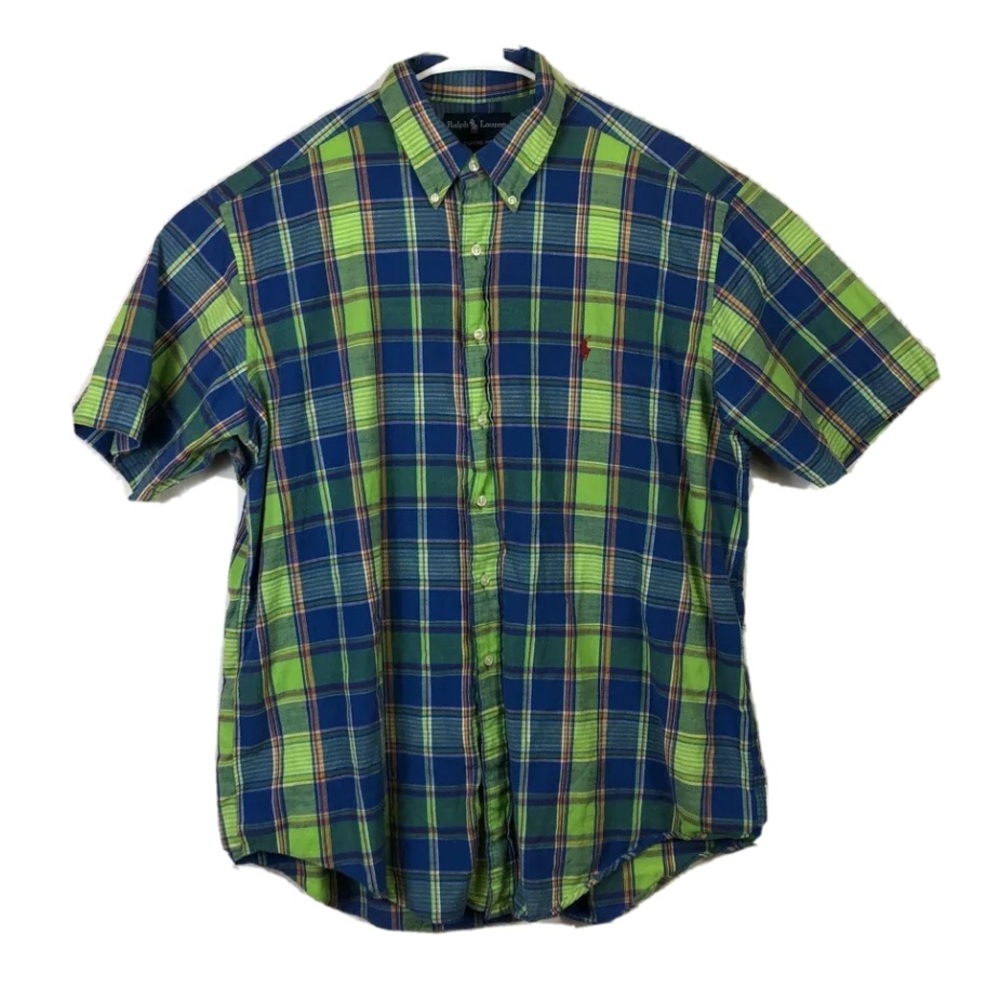 Men’s polo Ralph Lauren button down Size L